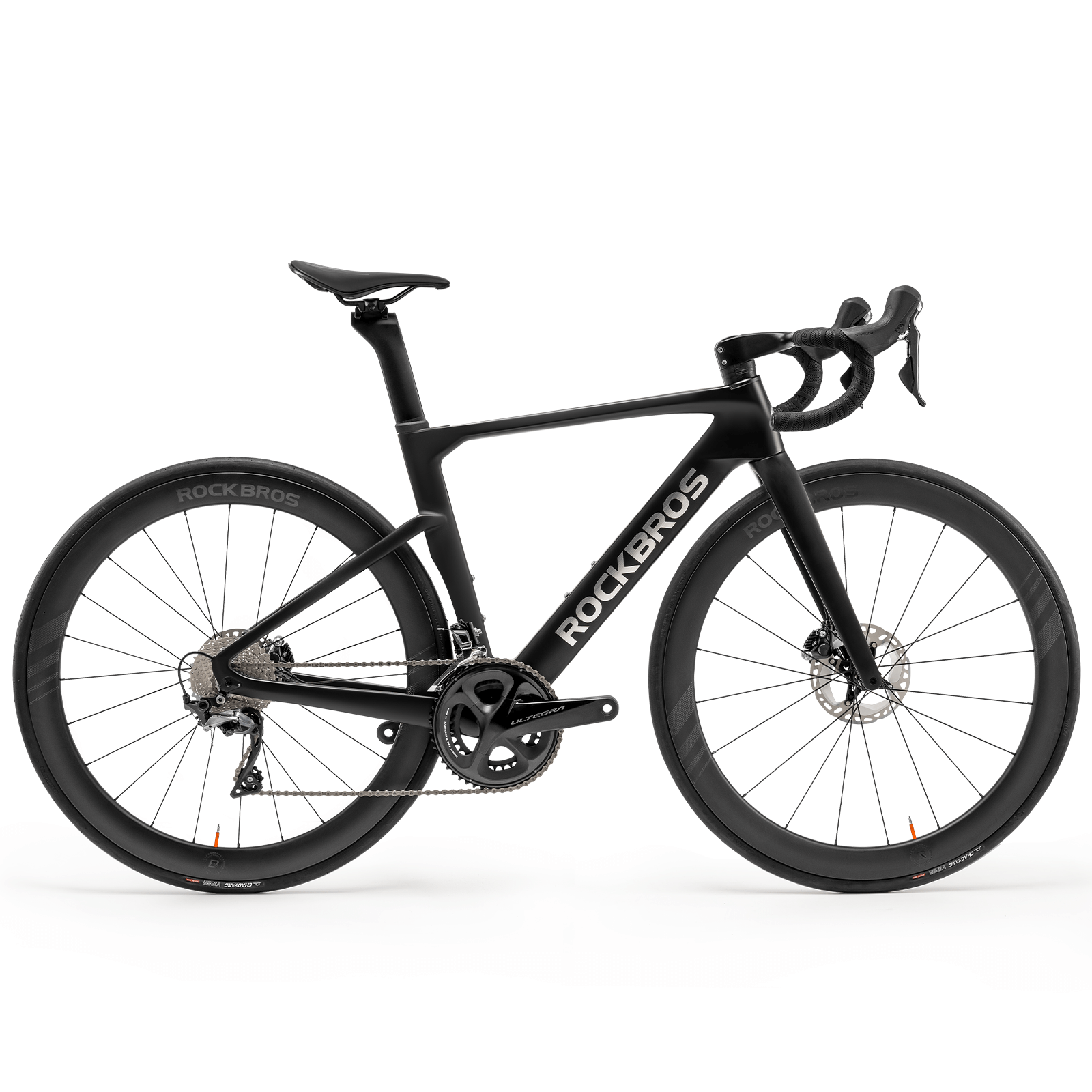 ROCKBROS PGZ-RH road bike with lightweight carbon frame for performance cycling.
#kits_Shimano R8020 kit