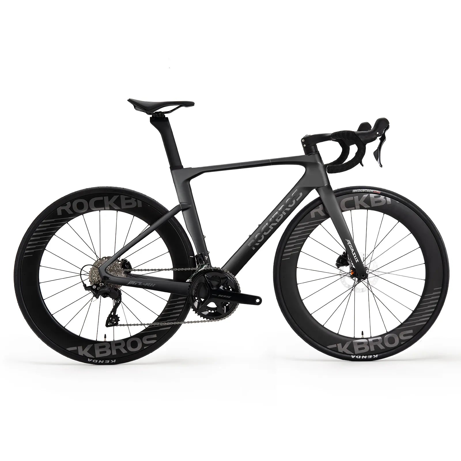 ROCKBROS PGZ-RH road bike with lightweight carbon frame for performance cycling.
#kits_Shimano R7120 kit