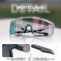 rockbros photochromic uv400 cycling sunglasses for outdoor riding
#color_sand transparent
