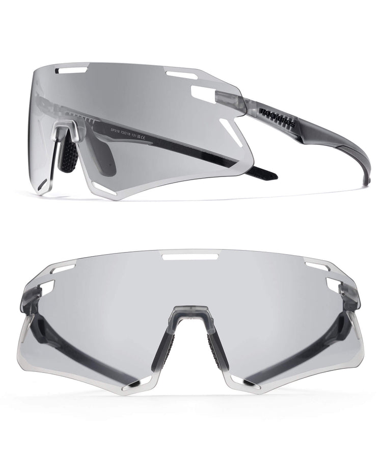 ROCKBROS Photochromic Cycling Sunglasses Golf Hiking Sports Glasses UV400