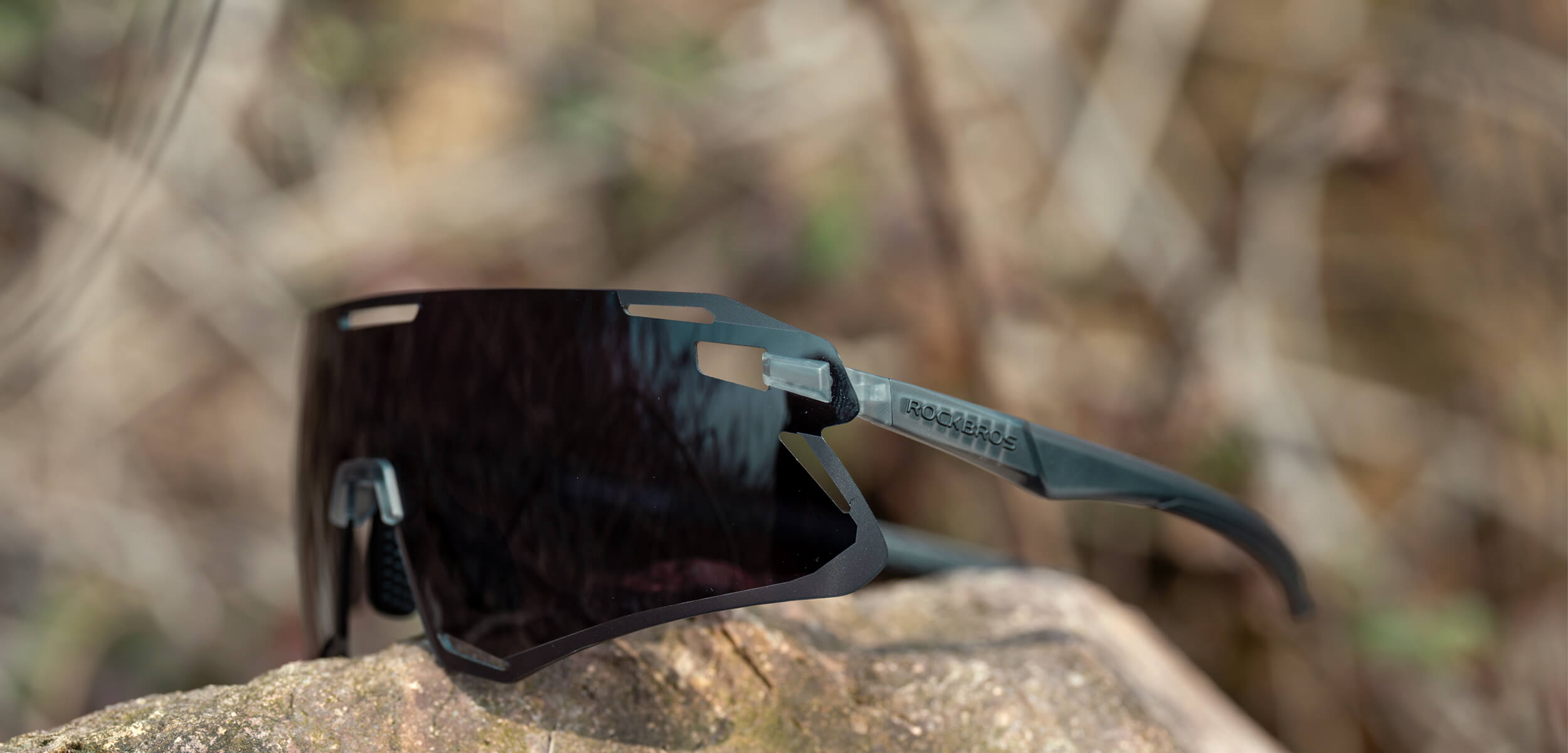 rockbros adaptive lens sunglasses for changing light conditions