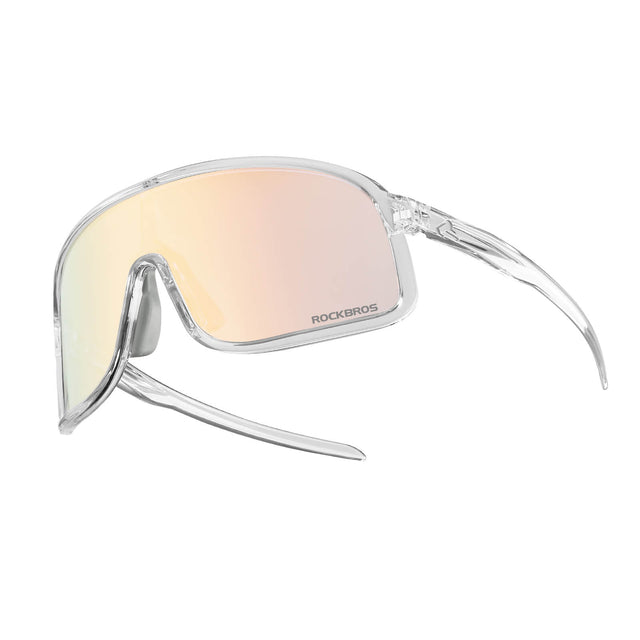 rockbros photochromic cycling sunglasses for outdoor riding
#color_gold