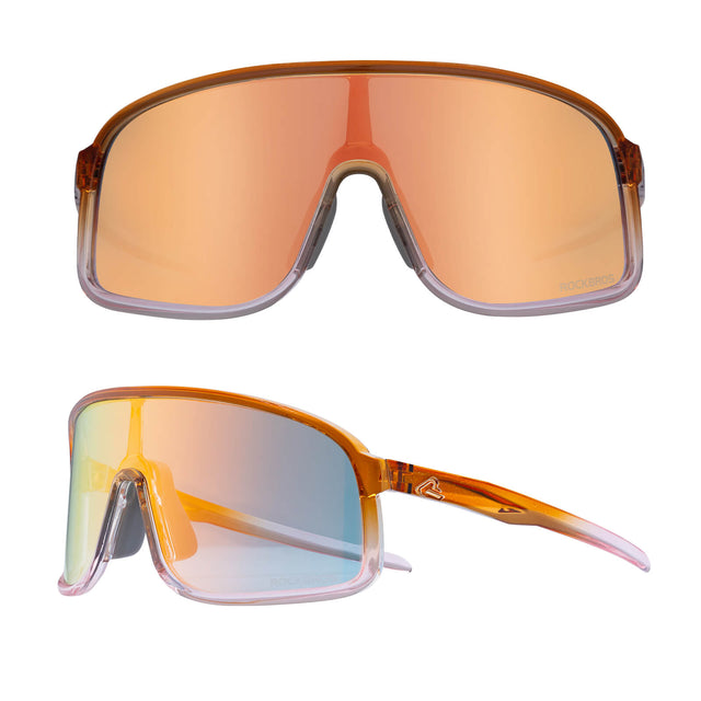rockbros photochromic cycling sunglasses for outdoor riding
#color_tan