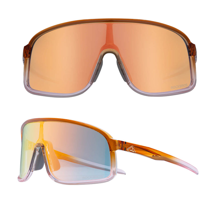 rockbros photochromic cycling sunglasses for outdoor riding
#color_tan