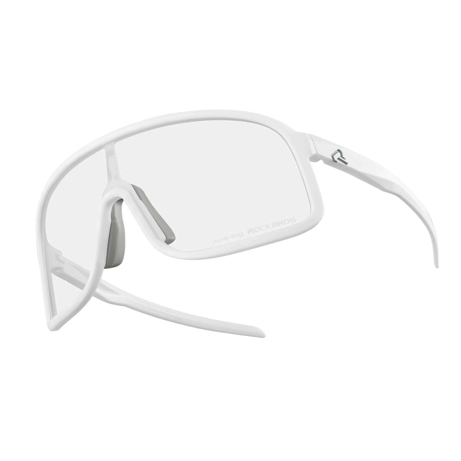 rockbros photochromic cycling sunglasses for outdoor riding
#color_white
