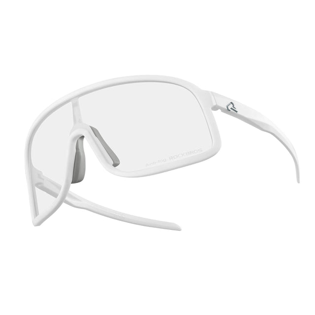 rockbros photochromic cycling sunglasses for outdoor riding
#color_white