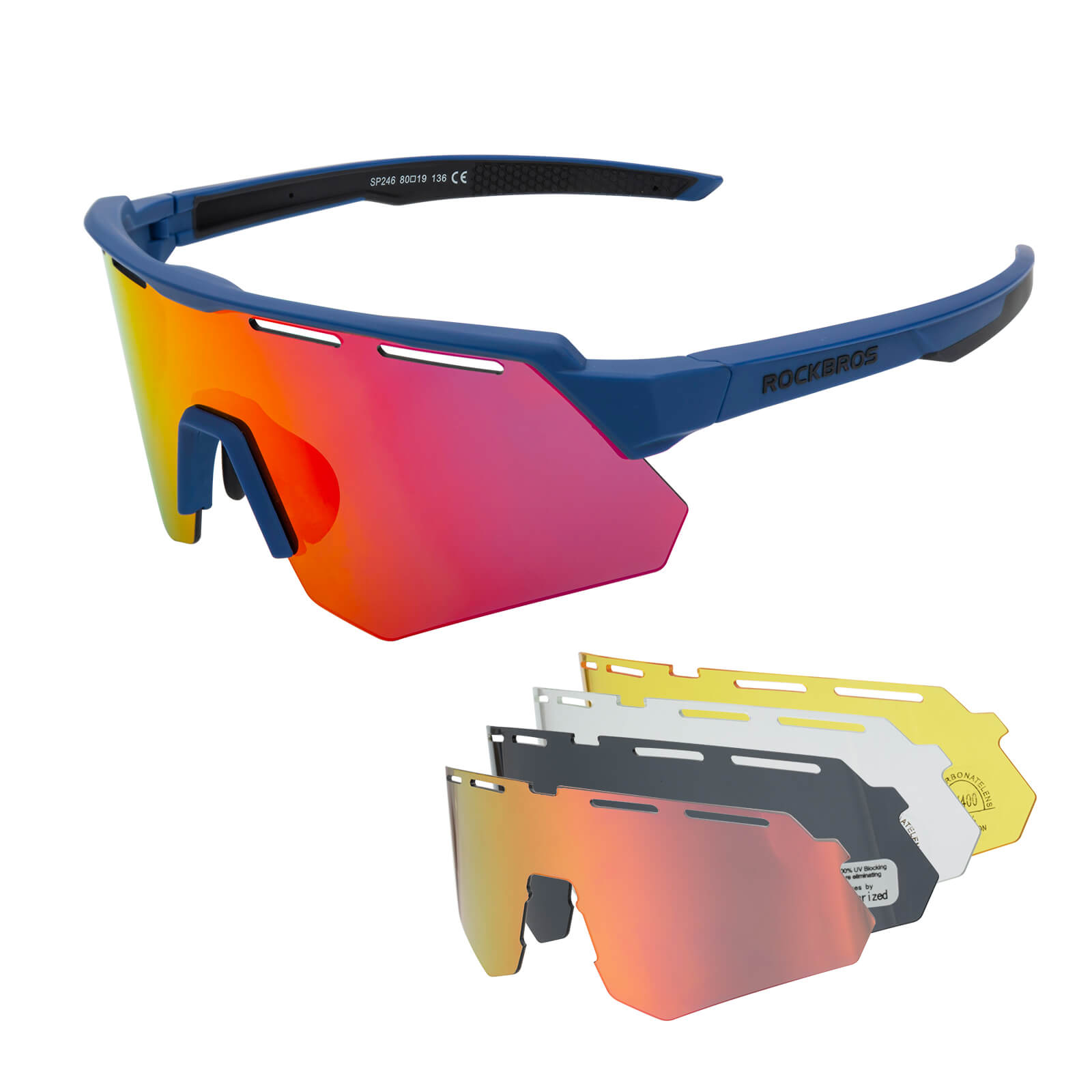 rockbros polarized cycling sunglasses for road and mountain riding.
#color_blue