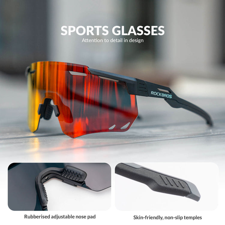 rockbros polarized uv400 cycling sunglasses for outdoor sports
#color_black