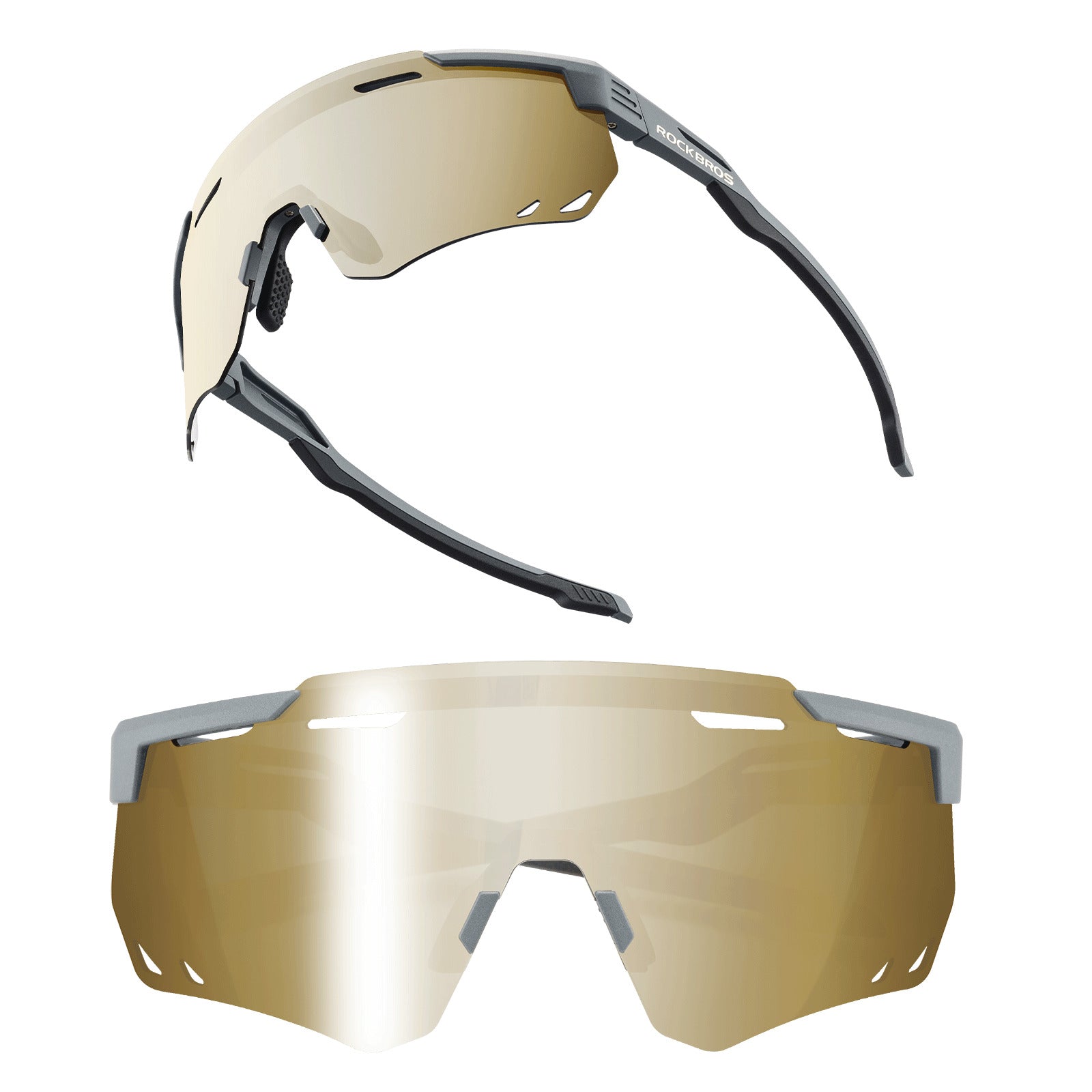 rockbros polarized uv400 cycling sunglasses for outdoor sports
#color_gray