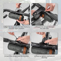 ROCKBROS Portable Bike Tool Canister for cycling tool storage