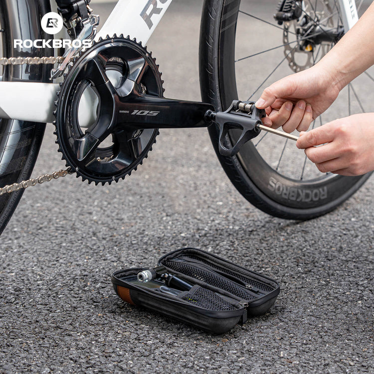 ROCKBROS Portable Bike Tool Canister for cycling tool storage