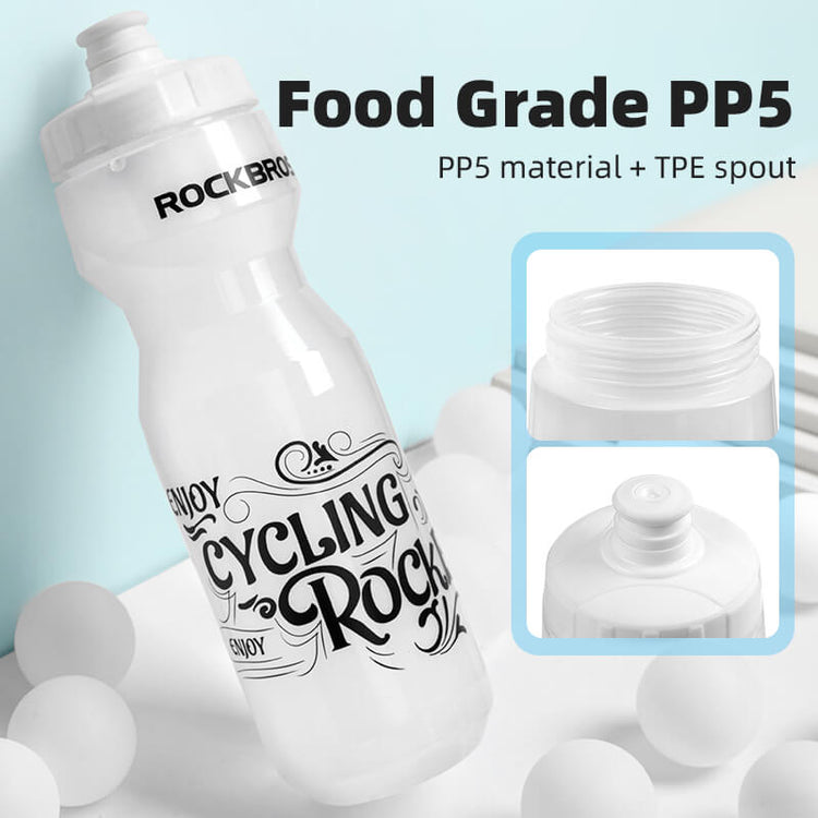 rockbros portable sports water bottle for cycling and outdoor fitness