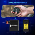 ROCKBROS mini electric bike pump AS1 portable air inflator for cycling