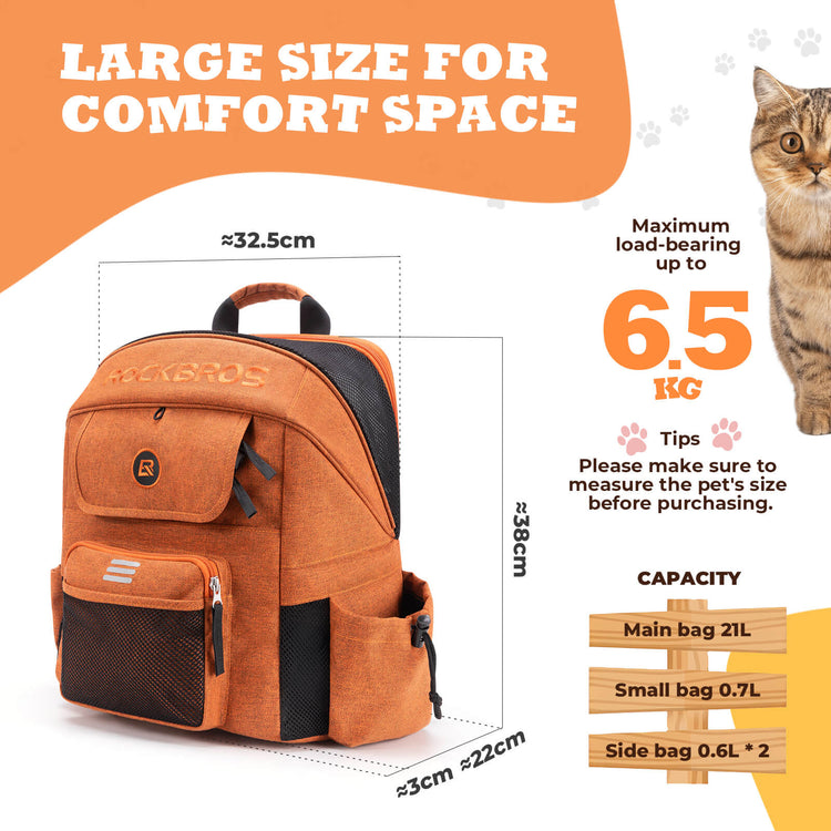 ROCKBROS portable pet friendly folding bike handlebar bag for commuting and outdoor rides