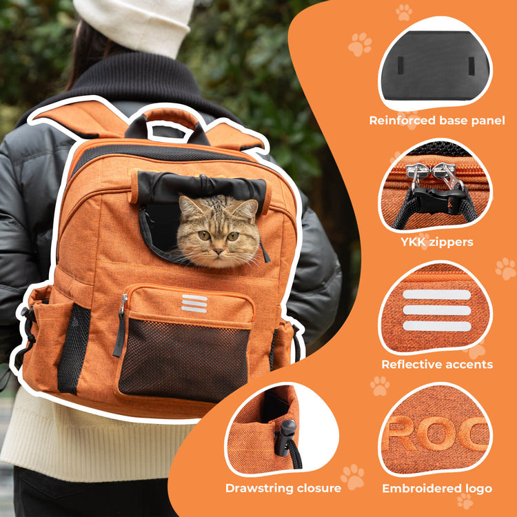 ROCKBROS portable pet friendly folding bike handlebar bag for commuting and outdoor rides