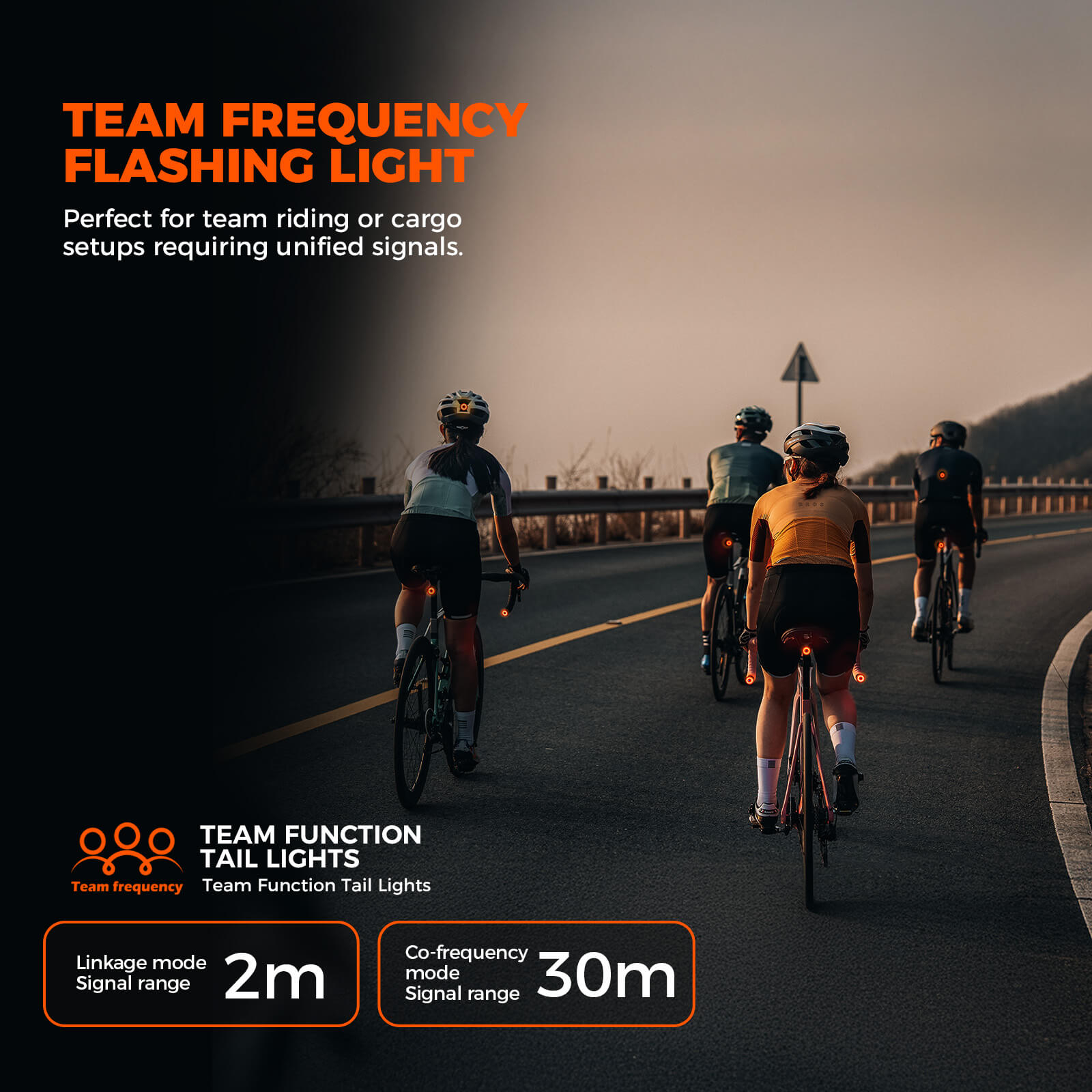 rockbros smart brake-sensing bike tail light for daily cycling safety.
#option_Handle plug light