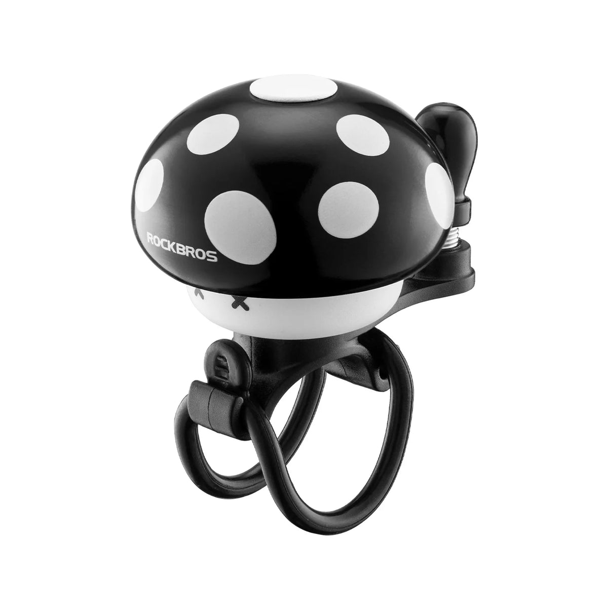 ROCKBROS Retro Mushroom Bike Bell for Kids and Family Bikes.
#colour_red