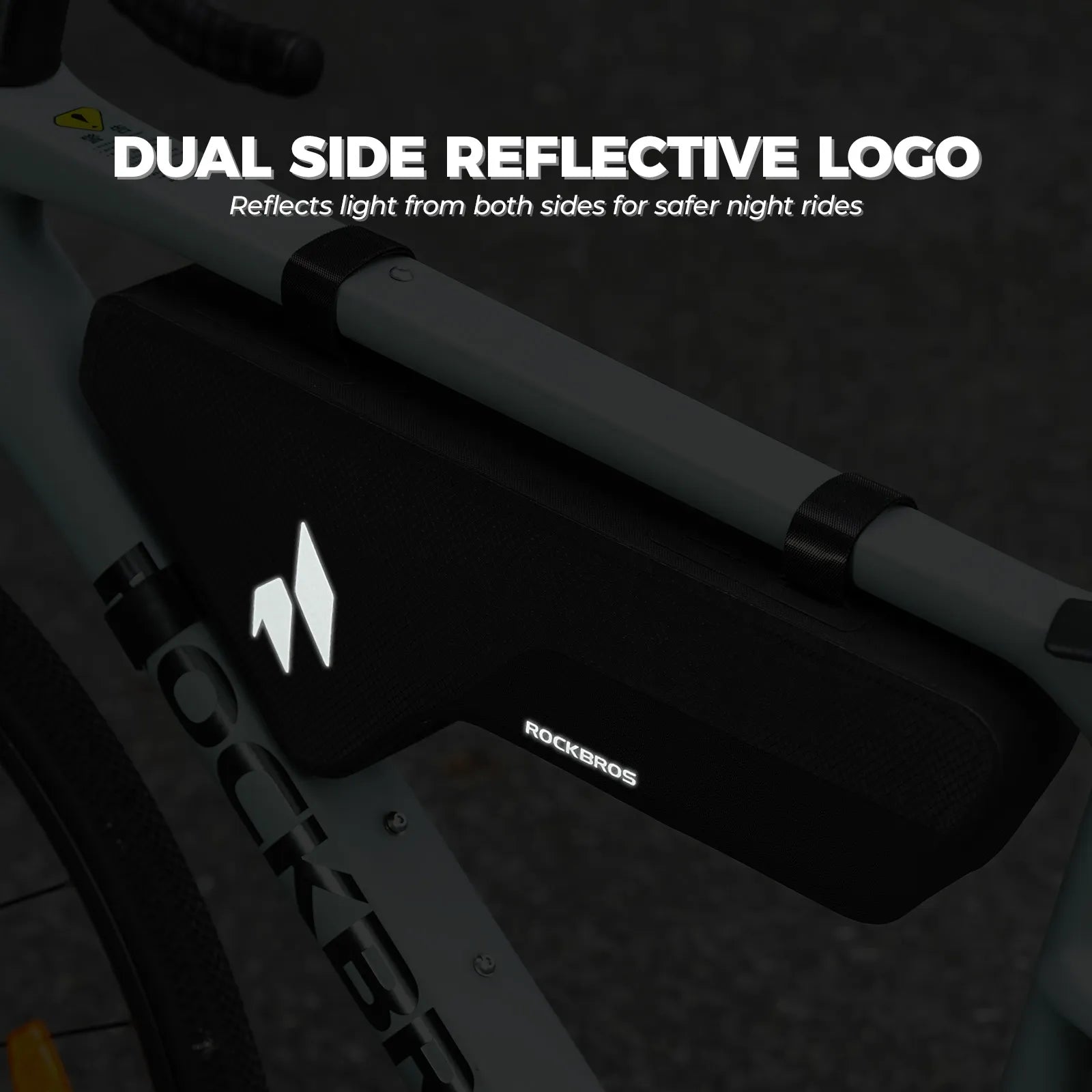 ROCKBROS RideMate waterproof bike bag for all-weather cycling