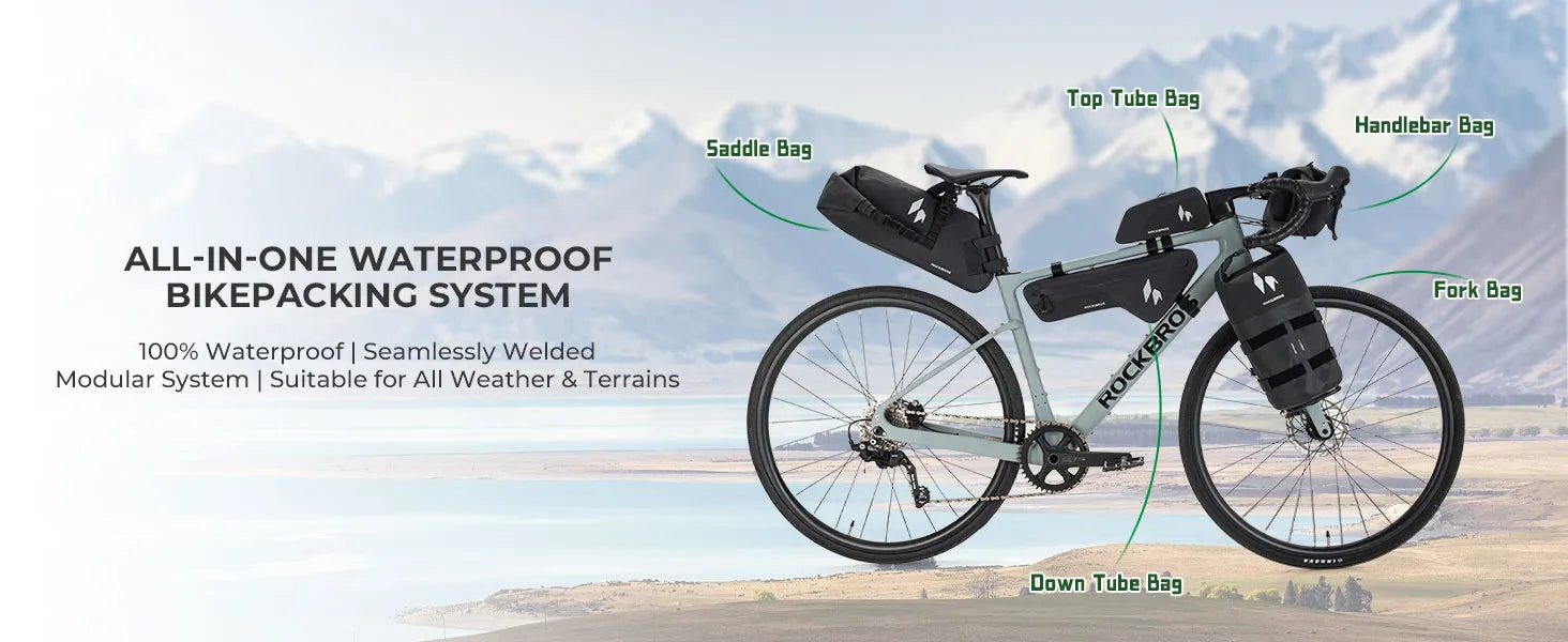 ROCKBROS RideMate All-Weather Series waterproof bike bags