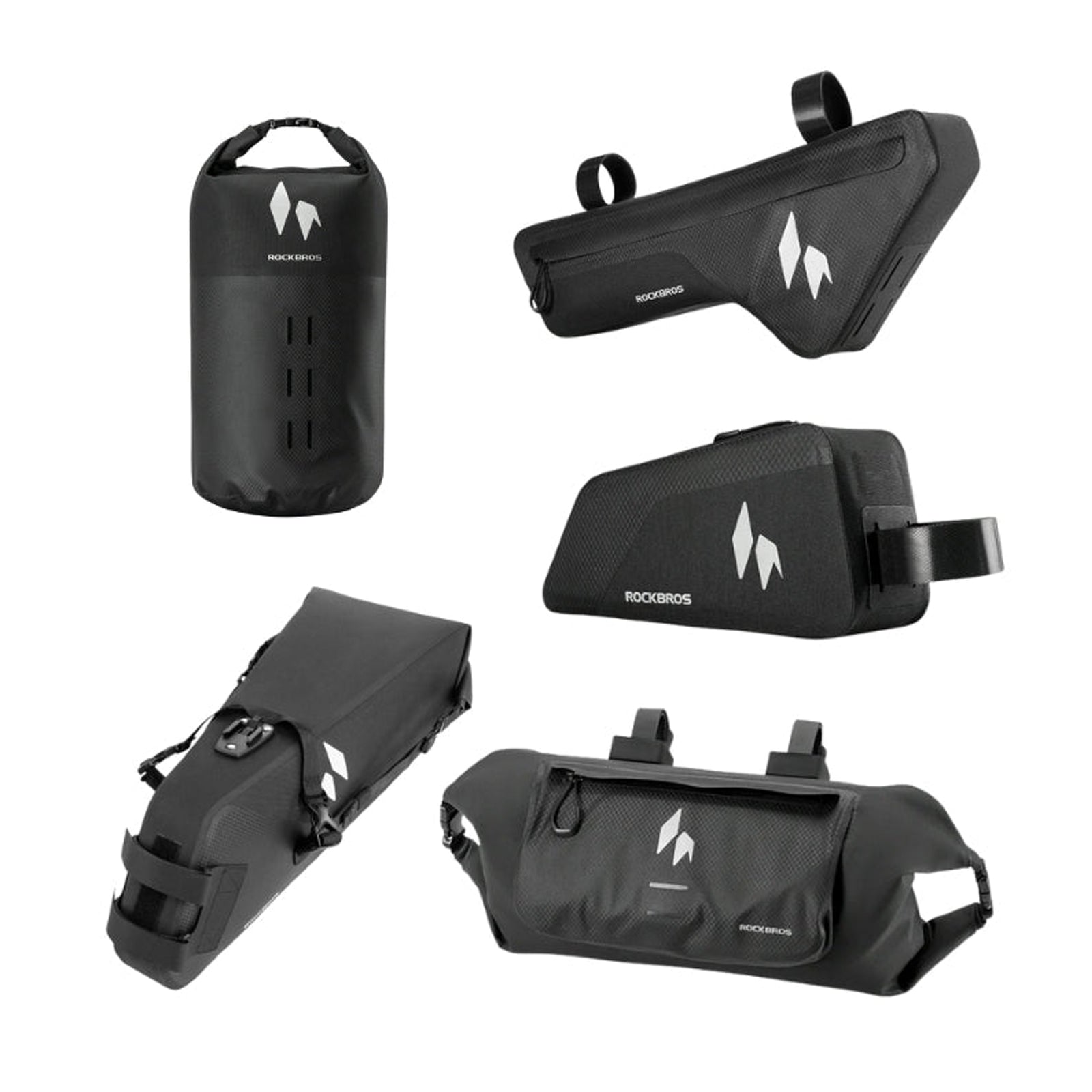 ROCKBROS RideMate waterproof bike bags set for all-weather cycling