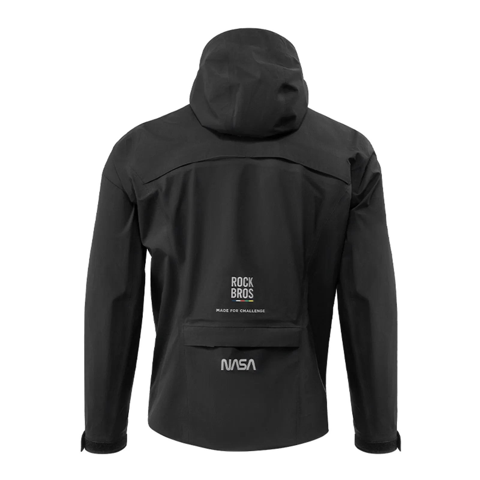 Rockbros All-Weather Windproof Hiking Jacket and Waterproof Rain Coat for Outdoor Activities.
#color_black