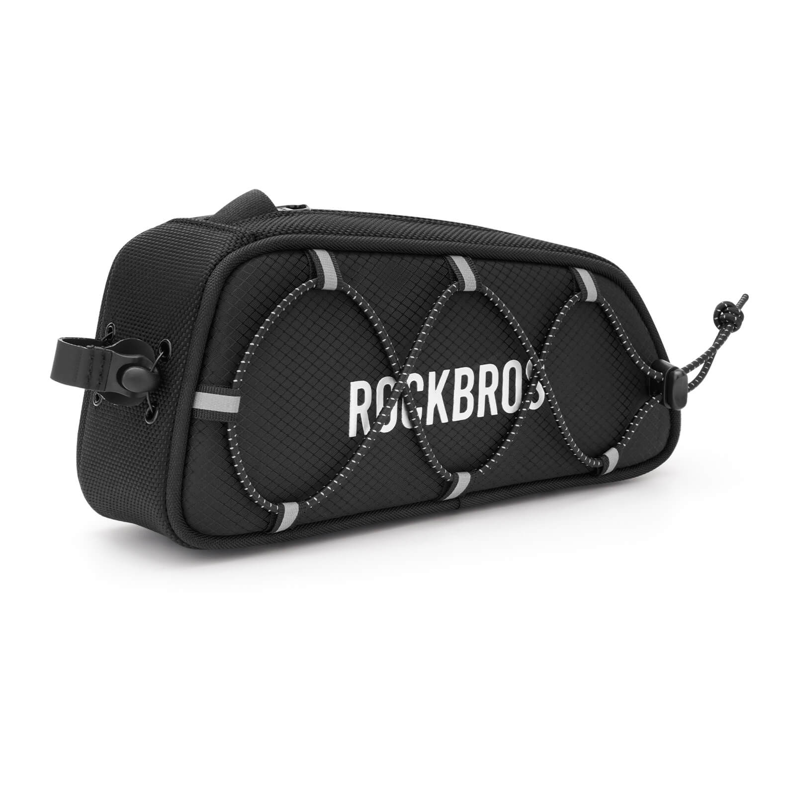 rockbros road to sky cycling bag one-click lock multi-colour.
#color_black