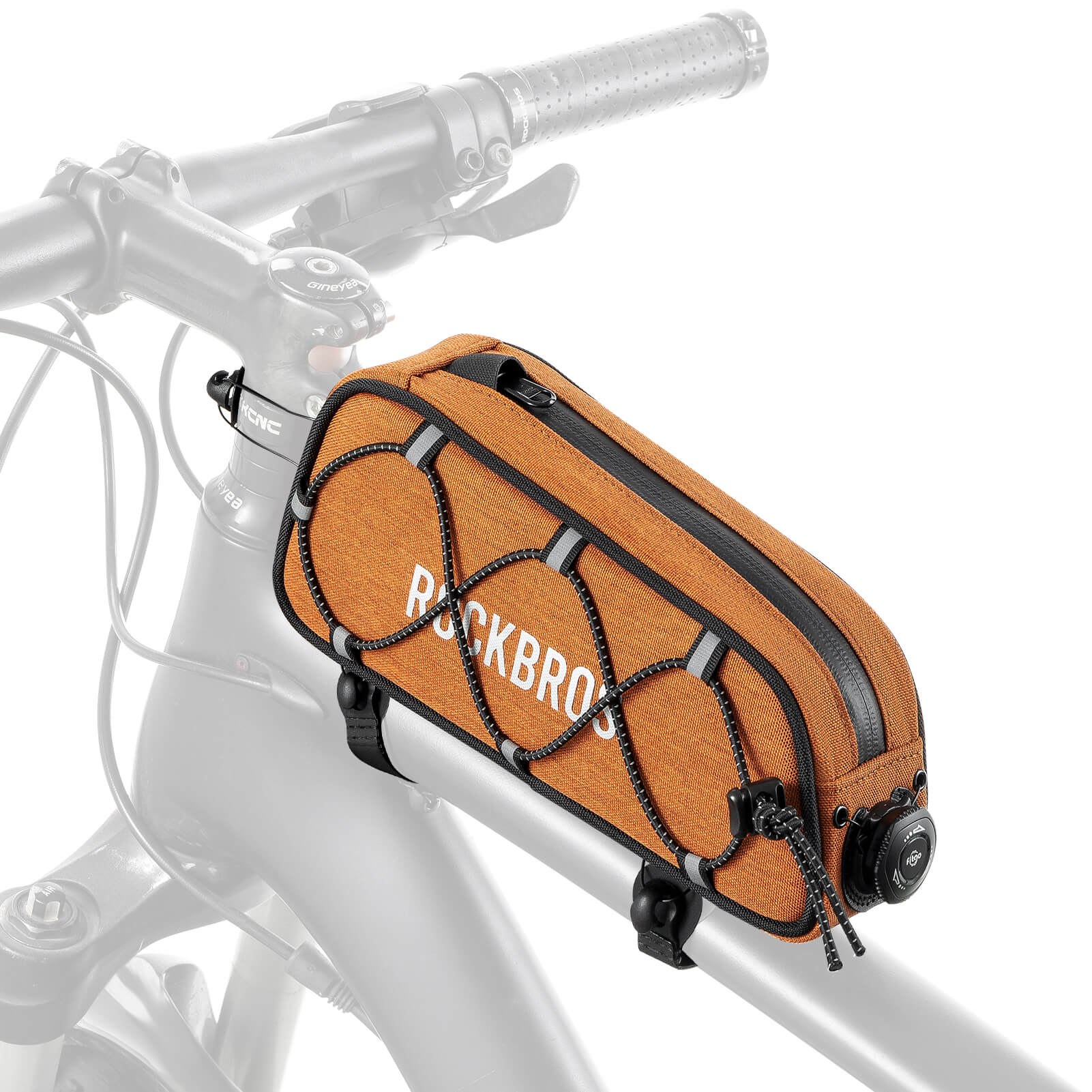 rockbros road to sky cycling bag one-click lock multi-colour.
#color_orange