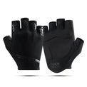 rockbros breathable summer cycling gloves for road and mountain biking
#color_black