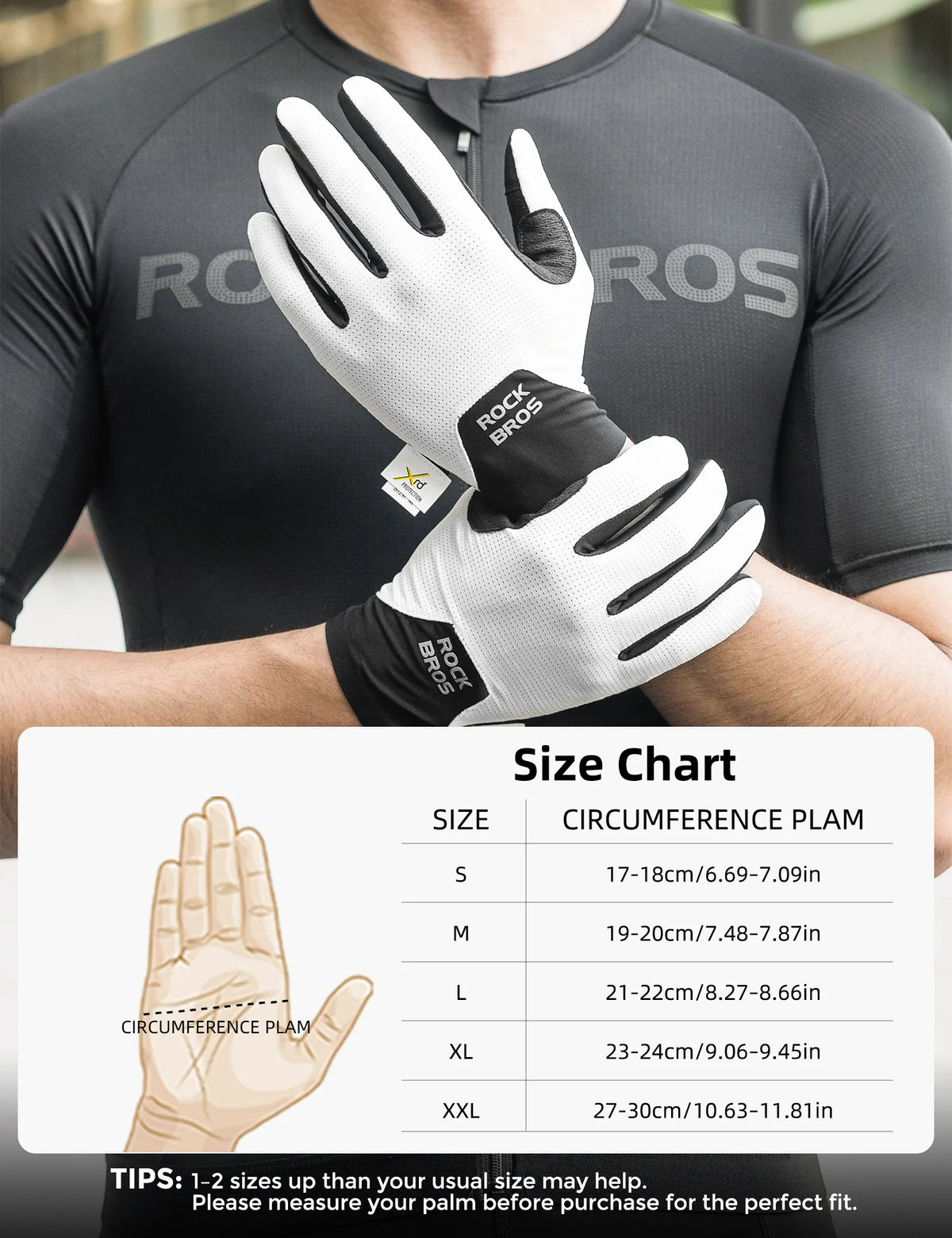ROCKBROS S403-1 lightweight breathable and stretchy full-finger cycling gloves.
#colour_green