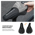 rockbros shock absorb bike saddle cover for comfortable cycling
#color_black