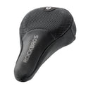 rockbros shock absorb bike saddle cover for comfortable cycling
#color_black