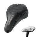 rockbros shock absorb bike saddle cover for comfortable cycling
#color_black