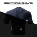 rockbros breathable short-sleeve jersey for cycling outdoors
#color_army green