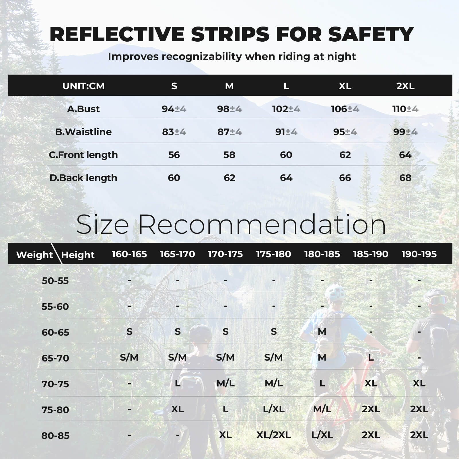 rockbros breathable short-sleeve jersey for cycling outdoors
#color_navy