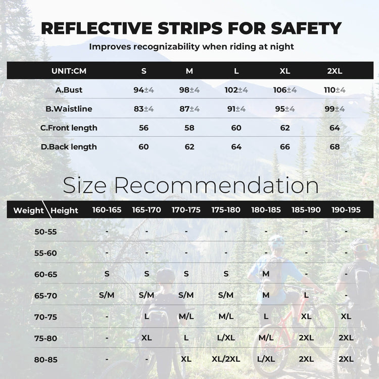 rockbros breathable short-sleeve jersey for cycling outdoors
#color_navy