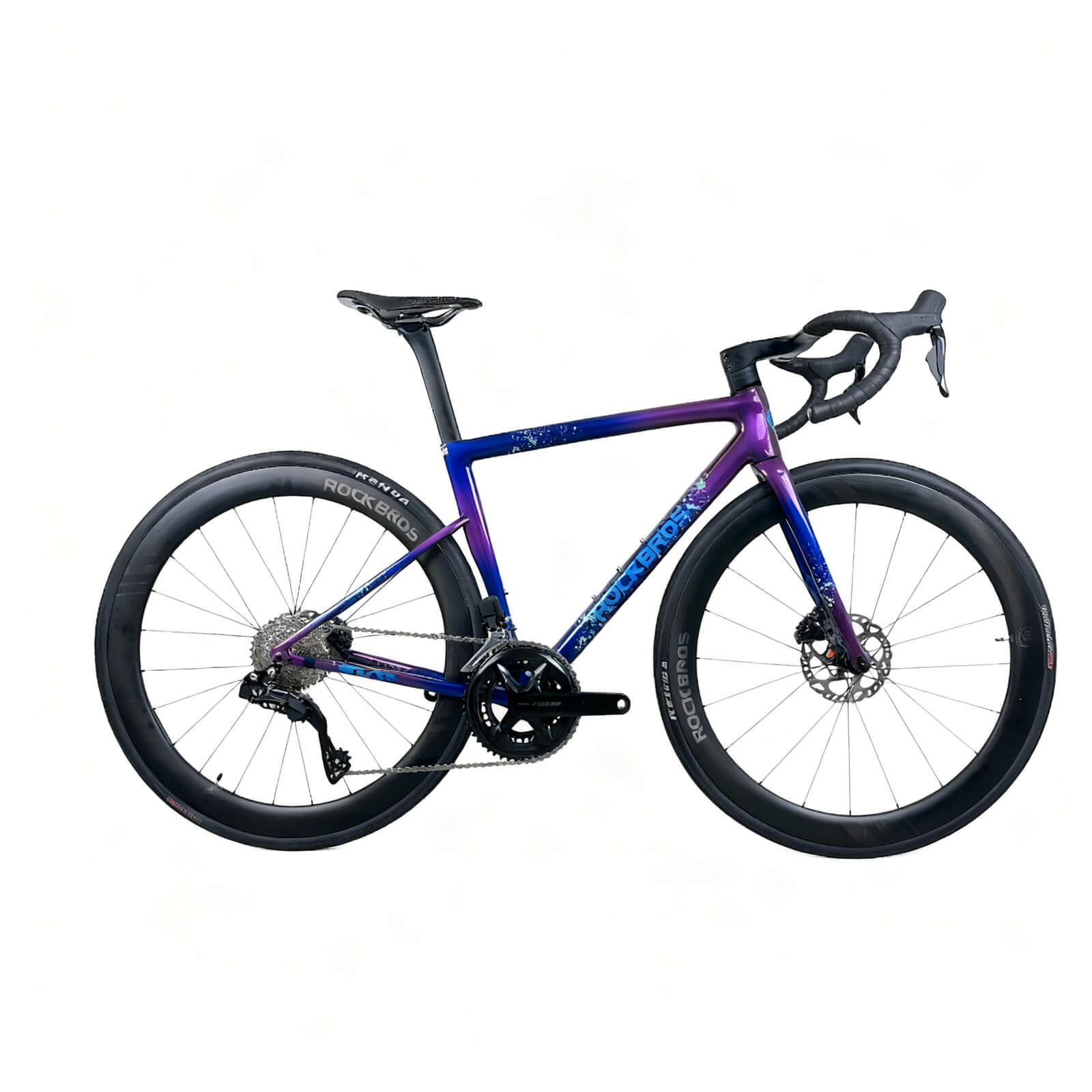 rockbros skyrider carbon fiber road bike for racing and long-distance cycling.