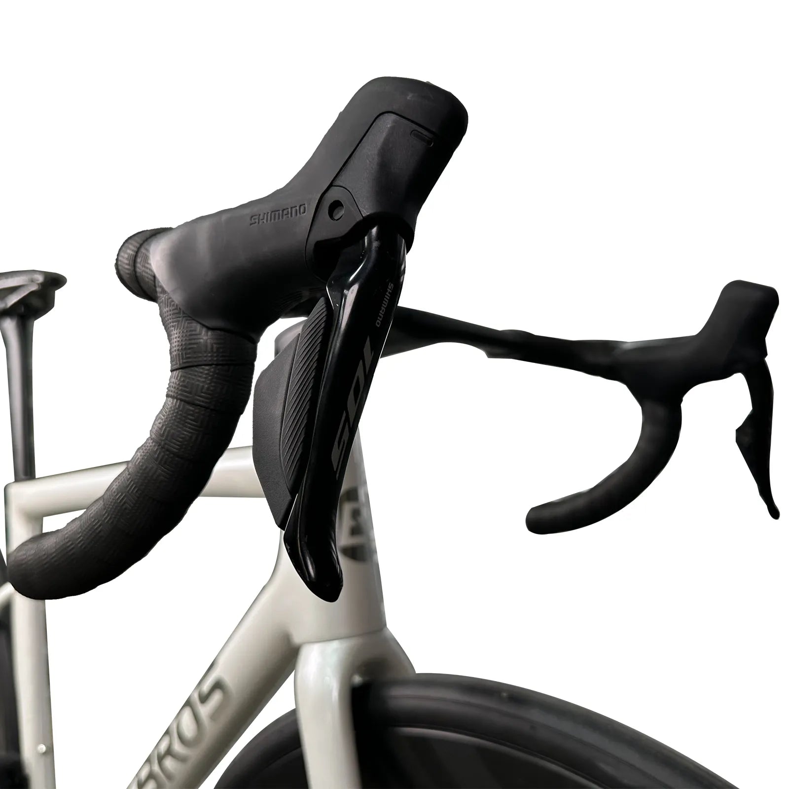 rockbros skyrider carbon fiber road bike for racing and long-distance cycling.
#color_white