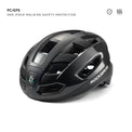 rockbros smart dual-light bike helmet for night cycling