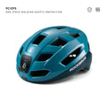 rockbros smart dual-light bike helmet for night cycling