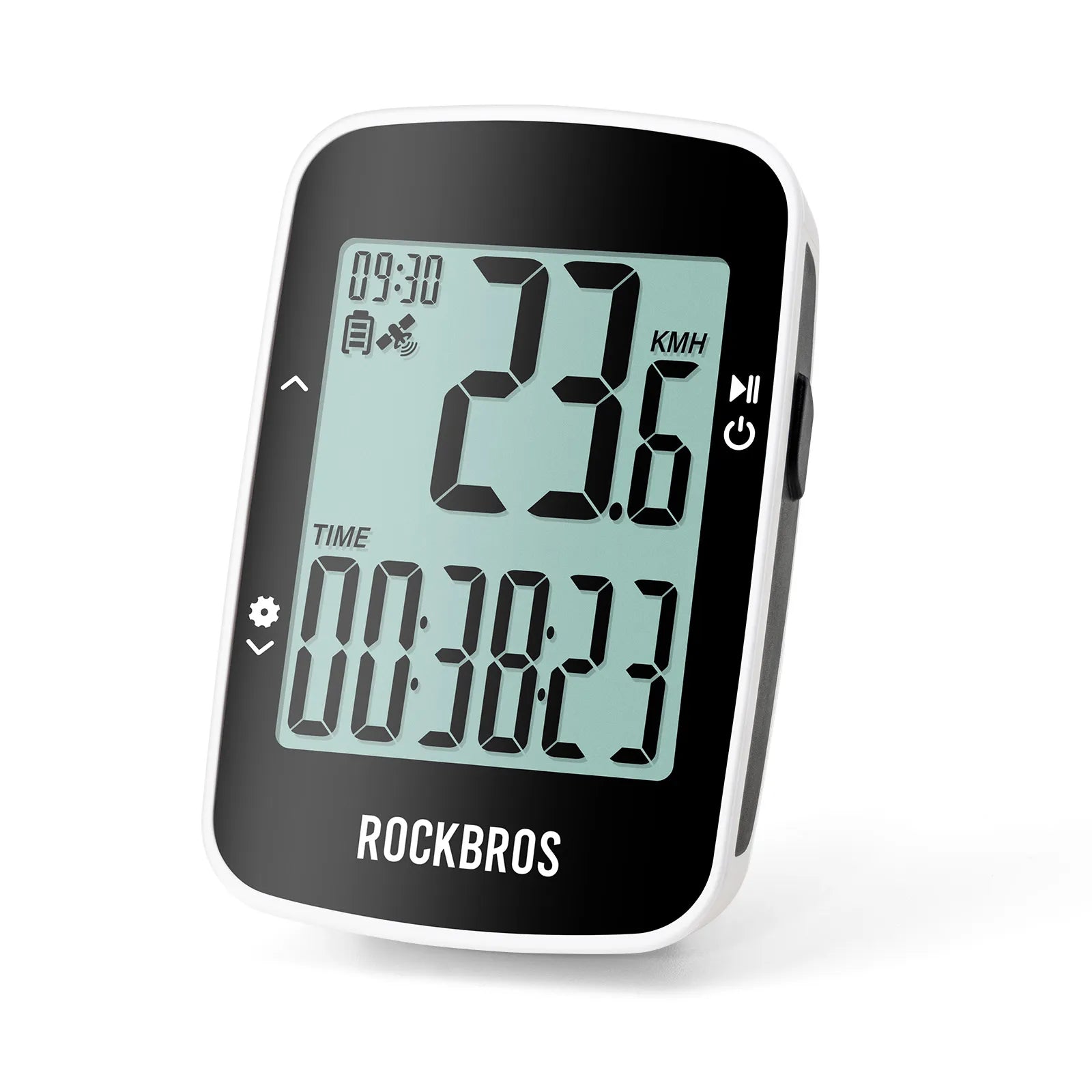 ROCKBROS smart GPS bike computer with Bluetooth and large display screen