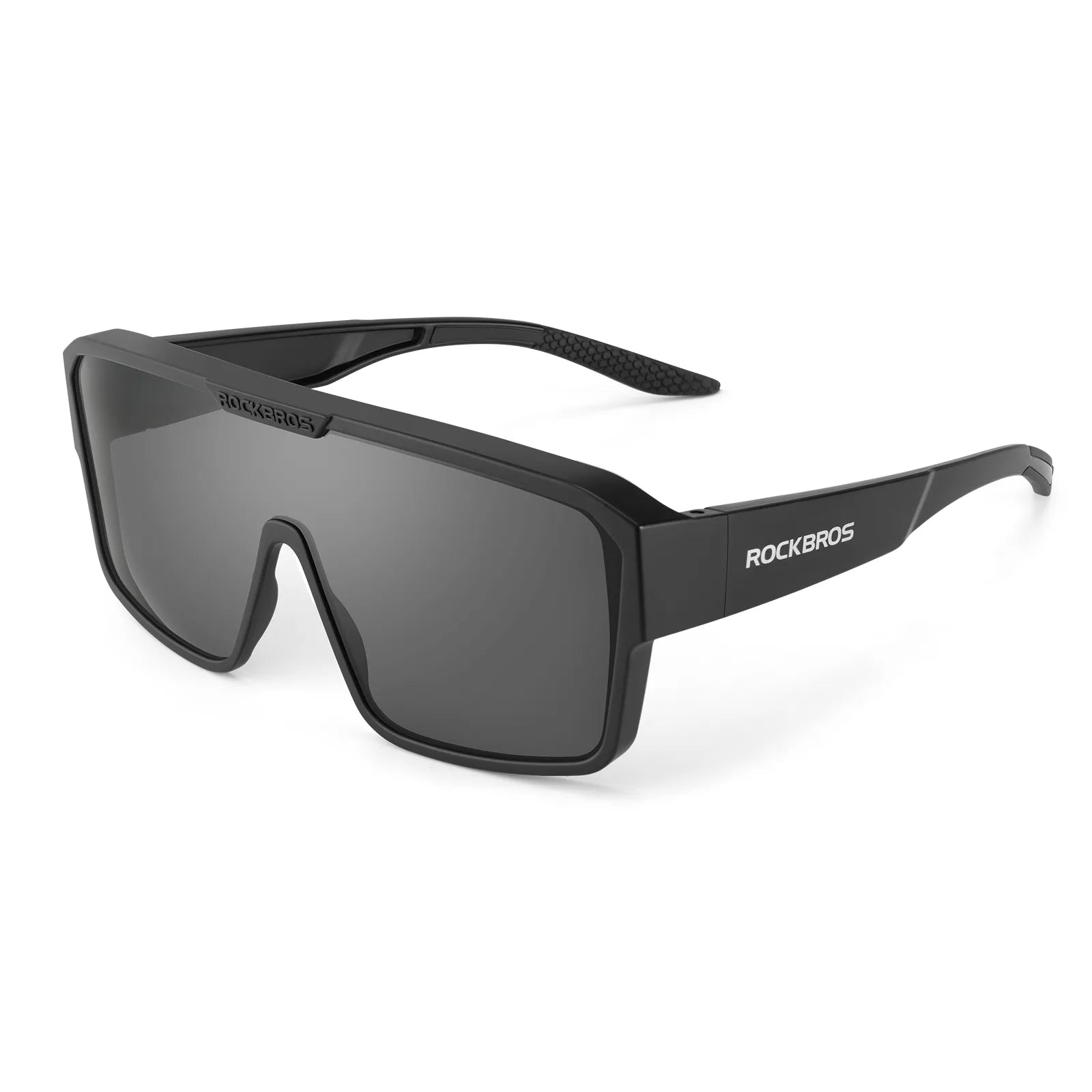 ROCKBROS SP348 polarized fit over cycling sunglasses for prescription glasses wearers, UV400 protection.
#color_grey