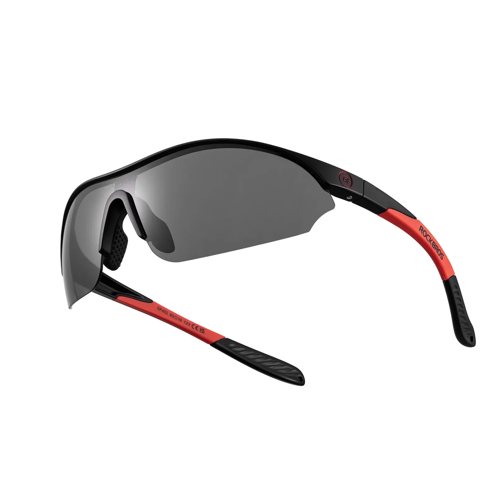 ROCKBROS SP402 Polarized Cycling Sunglasses with Matte Black Frame for Men and Women.
#color_black