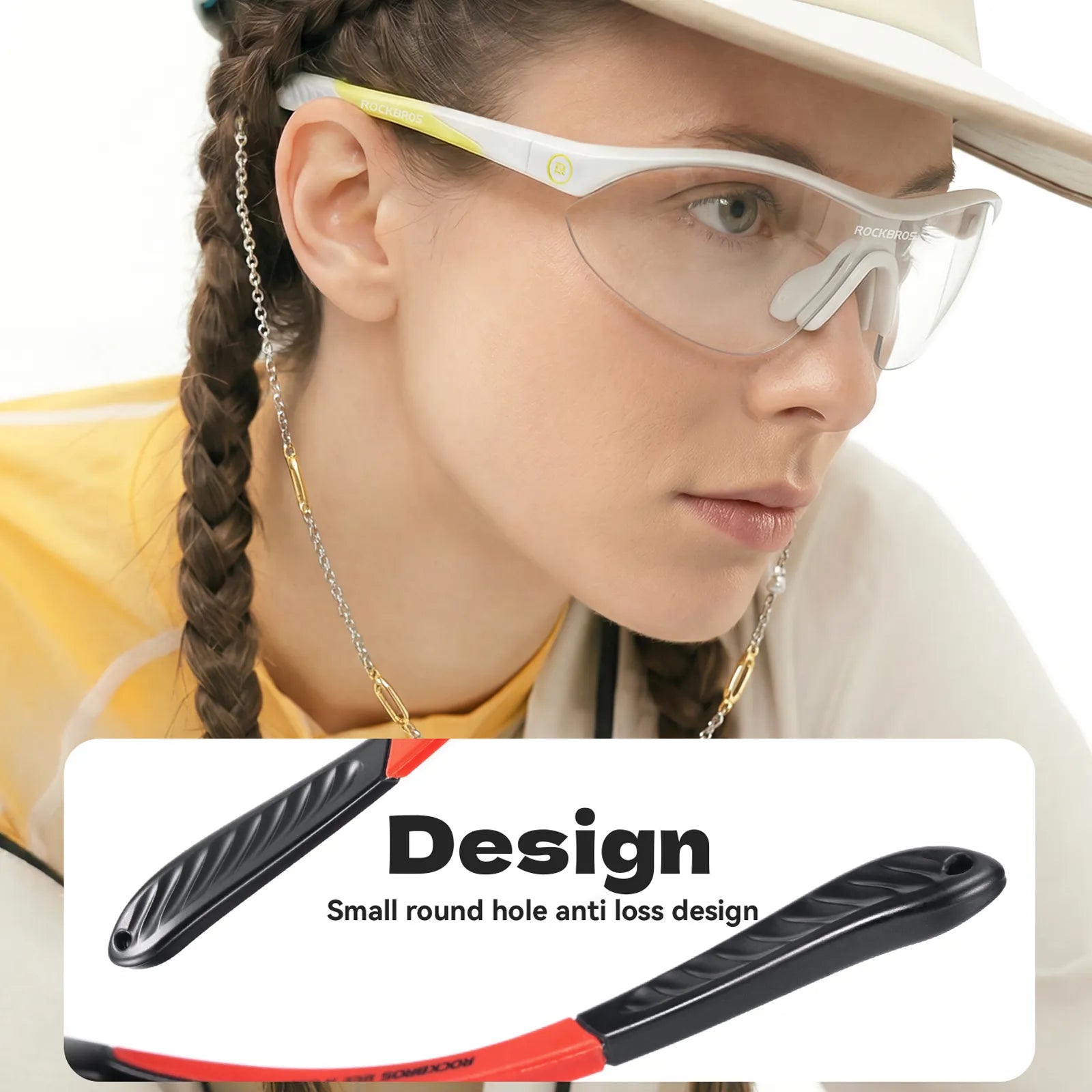 ROCKBROS SP402 Polarized Cycling Sunglasses with Matte Black Frame for Men and Women.
#color_purple