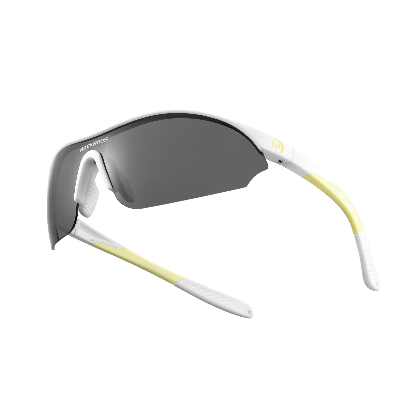 ROCKBROS SP402 Polarized Cycling Sunglasses with Matte Black Frame for Men and Women.
#color_white