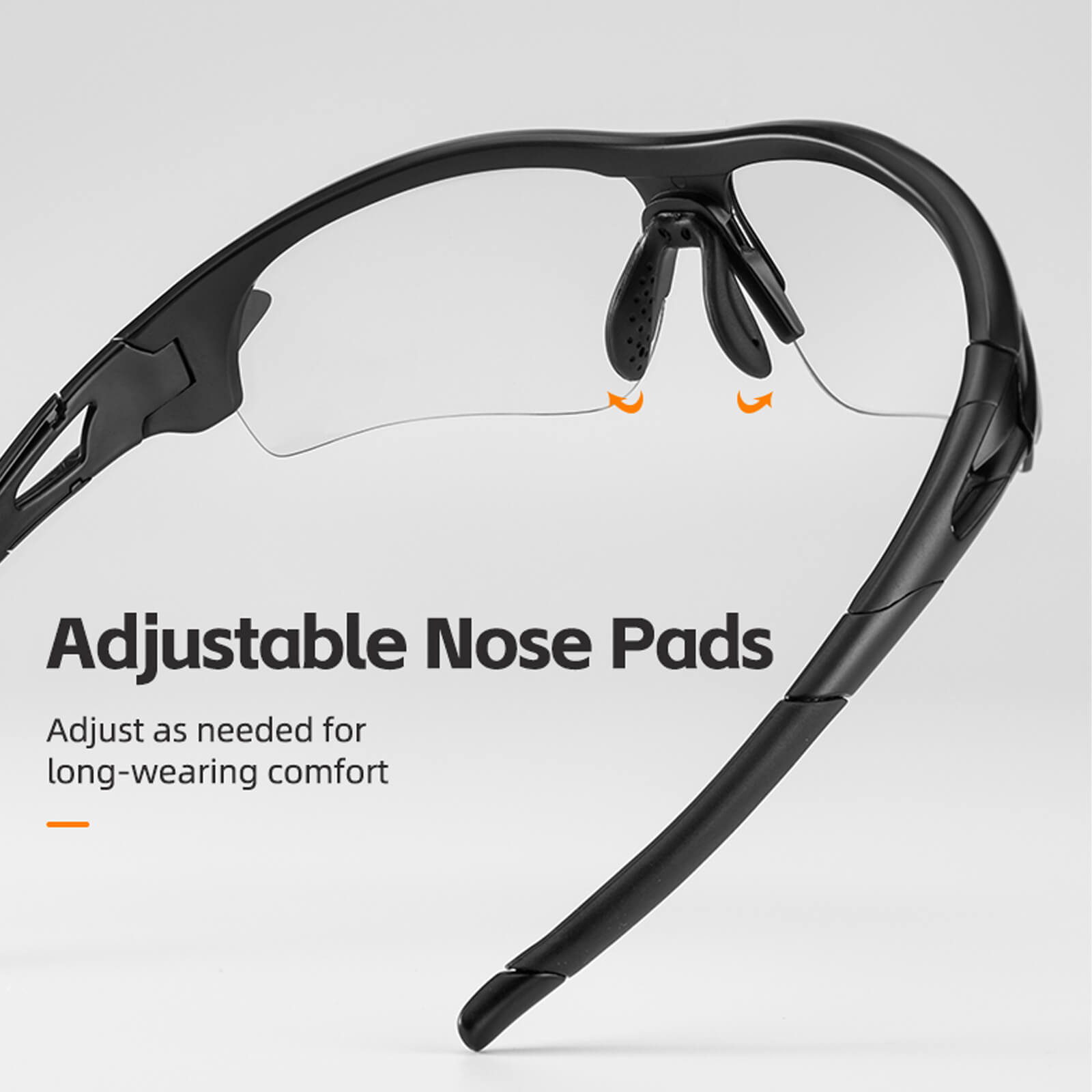 ROCKBROS Polarised cycling sunglasses with UV400 protection for outdoor riding – SP65.