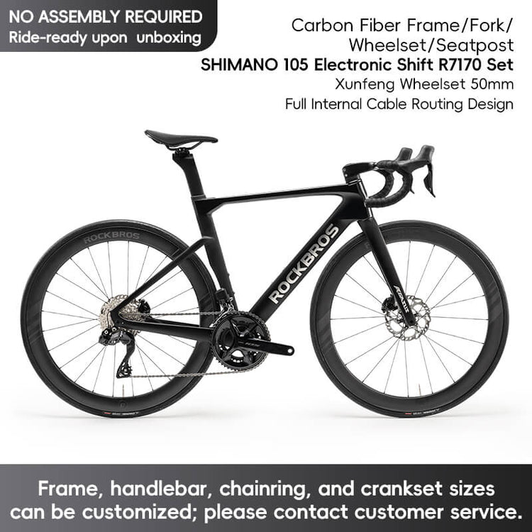 T700 Carbon Fiber Aero Road Bike Lightweight Racing