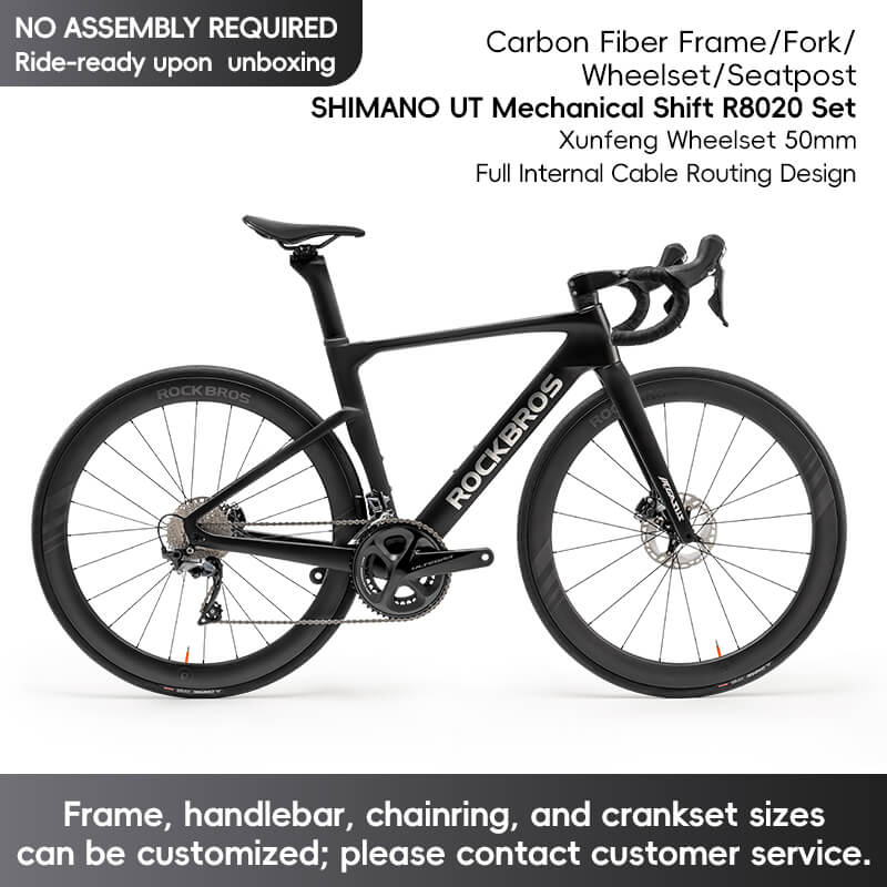 T700 Carbon Fiber Aero Road Bike Lightweight Racing