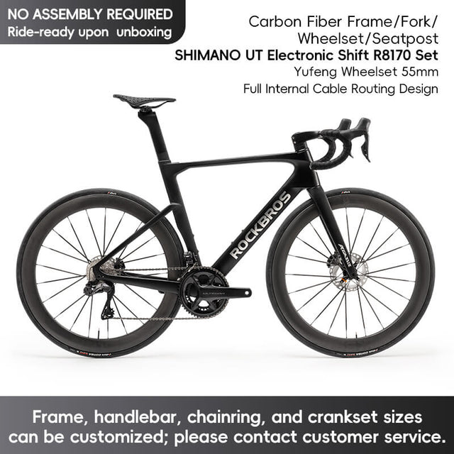 T700 Carbon Fiber Aero Road Bike Lightweight Racing