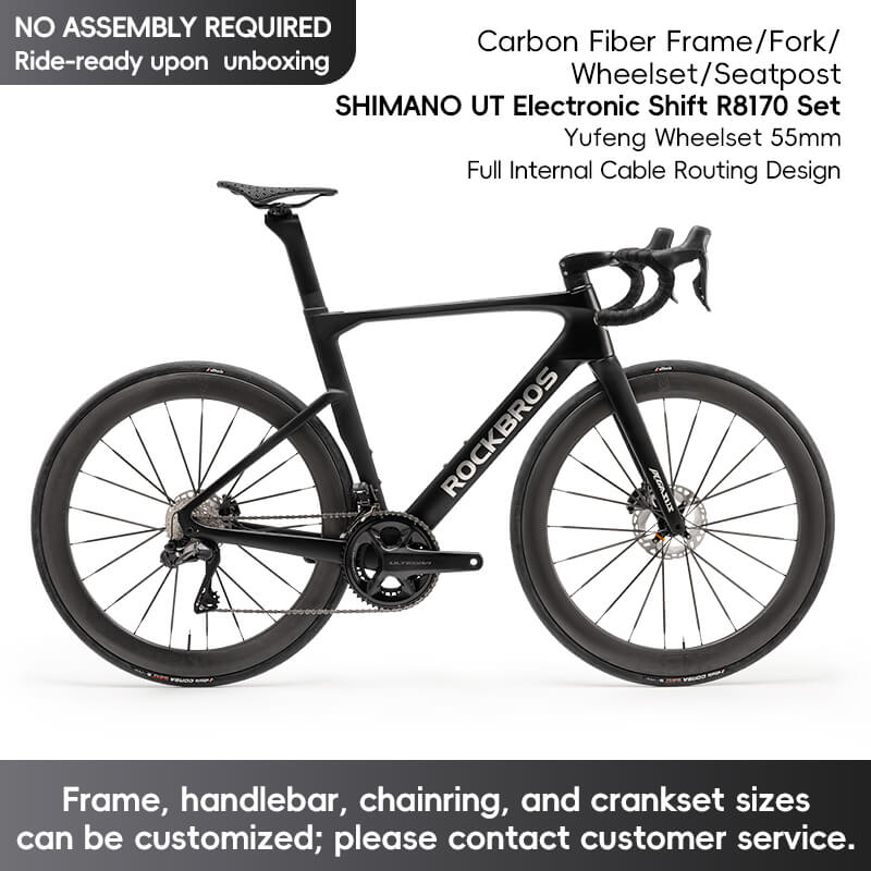 T700 Carbon Fiber Aero Road Bike Lightweight Racing