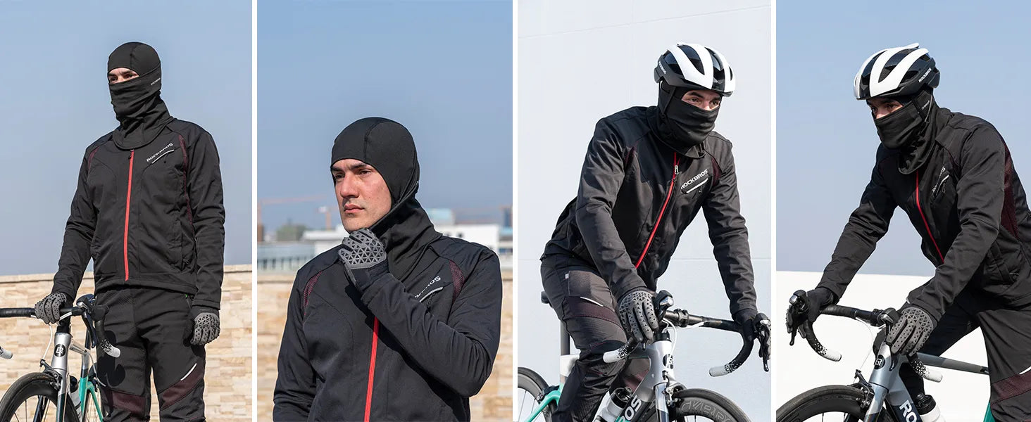 Breathable Mouth Panel Design on ROCKBROS Winter Balaclava Face Mask